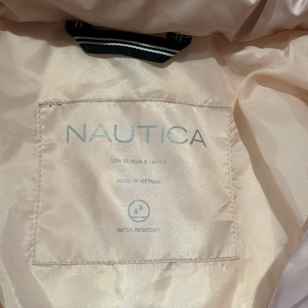 Nautica Women’s Puffer Coat with Faux Fur Trimmed Hood • Size XS - Picture 12 of 15